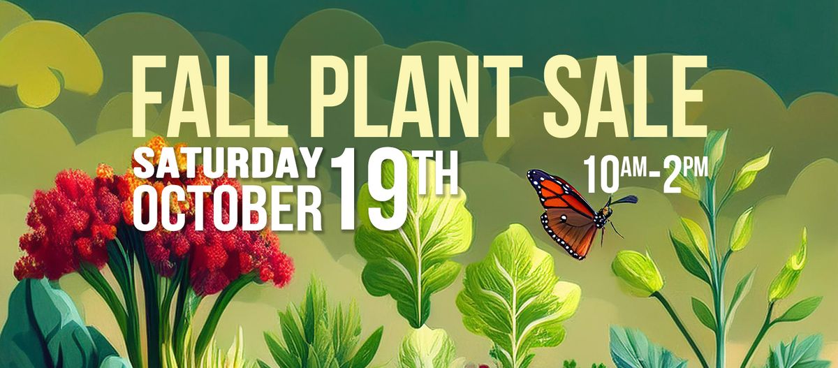 FALL PLANT SALE, Sunnyvale