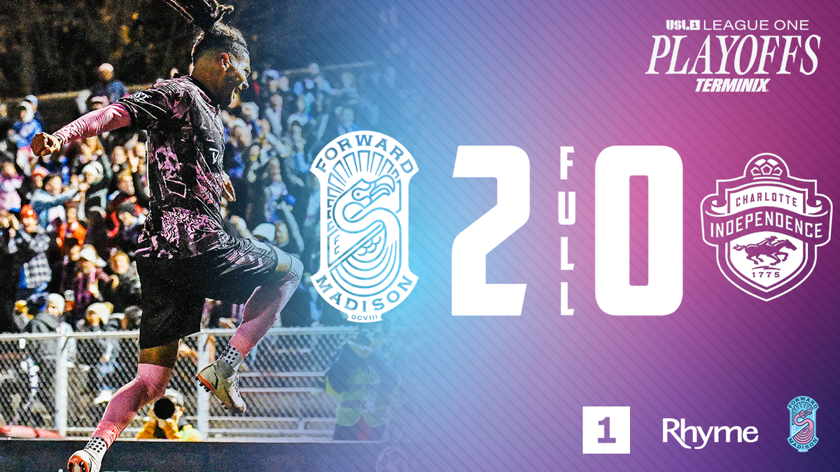 USL League One Playoffs - Semifinals: Spokane Velocity FC at Forward Madison FC