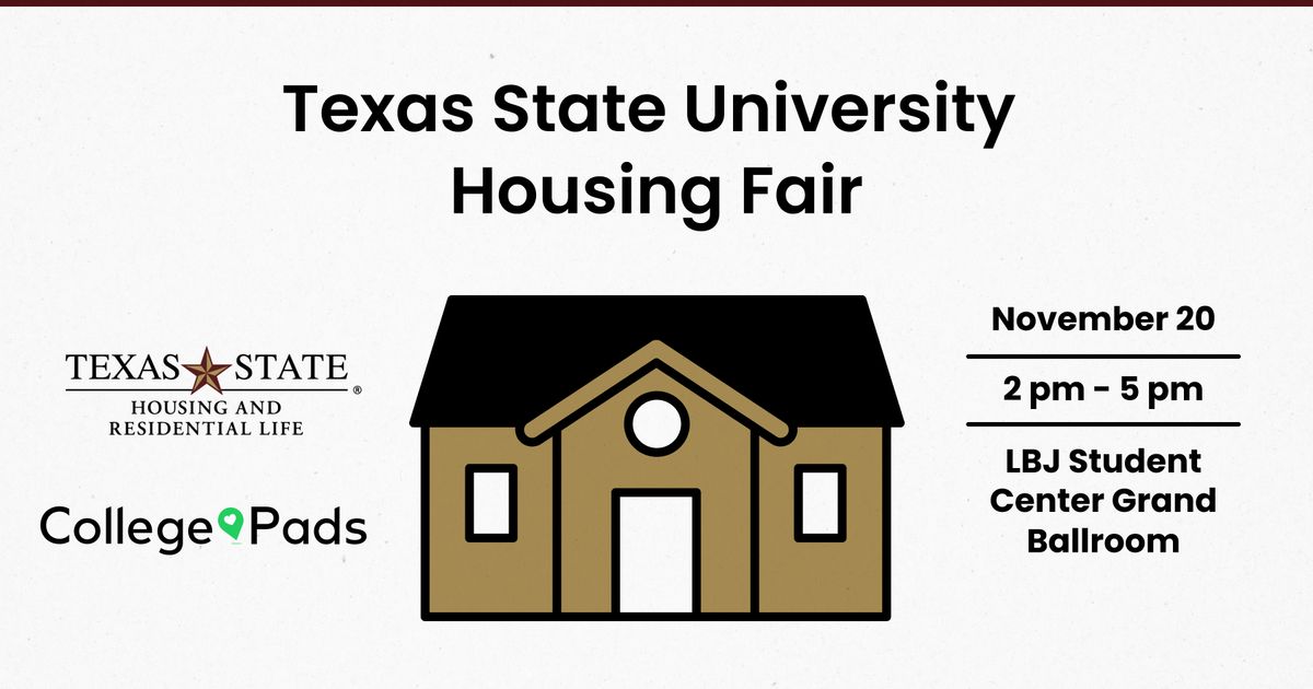 Texas State University Housing Fair