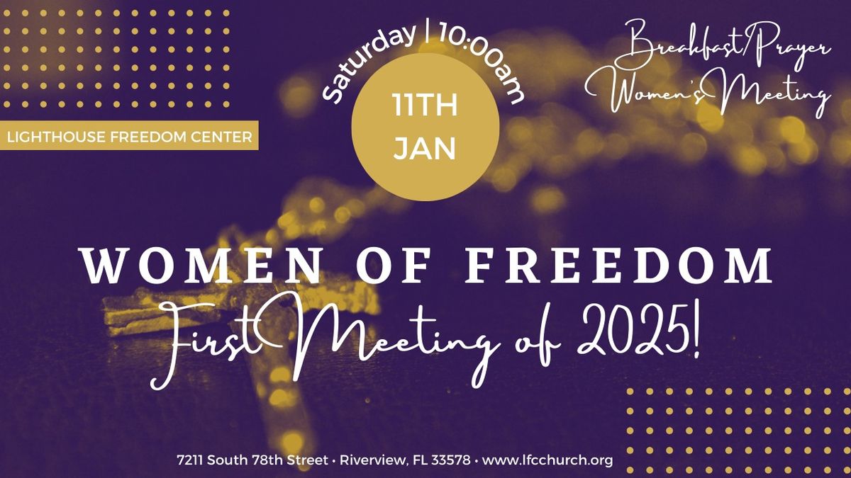 Women of Freedom Meeting