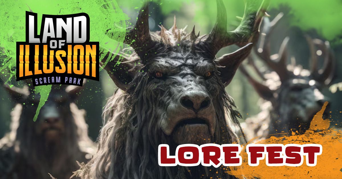 Lore Fest at Land of Illusion\u2019s Haunted Screampark! \ud83c\udf32\ud83e\uddd9\u200d\u2642\ufe0f\ud83e\udddd\u200d\u2640\ufe0f