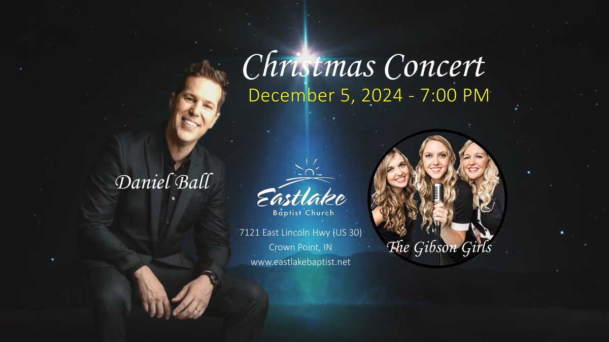 Daniel Ball & the Gibson Girls Christmas Concert