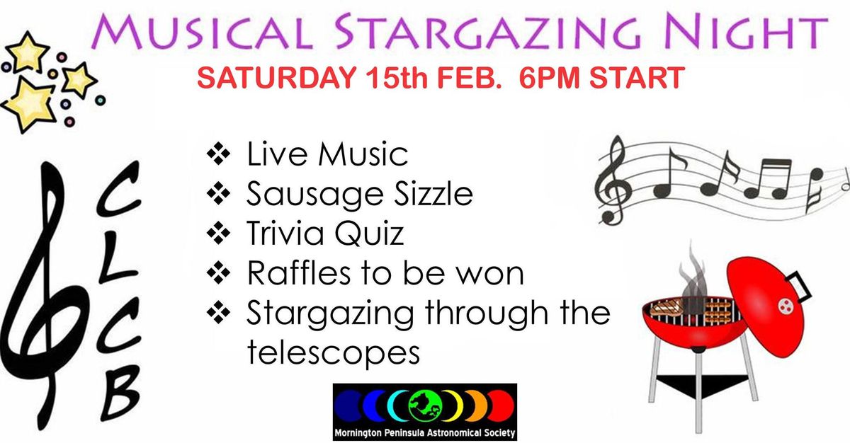 Musical Stargazing Night