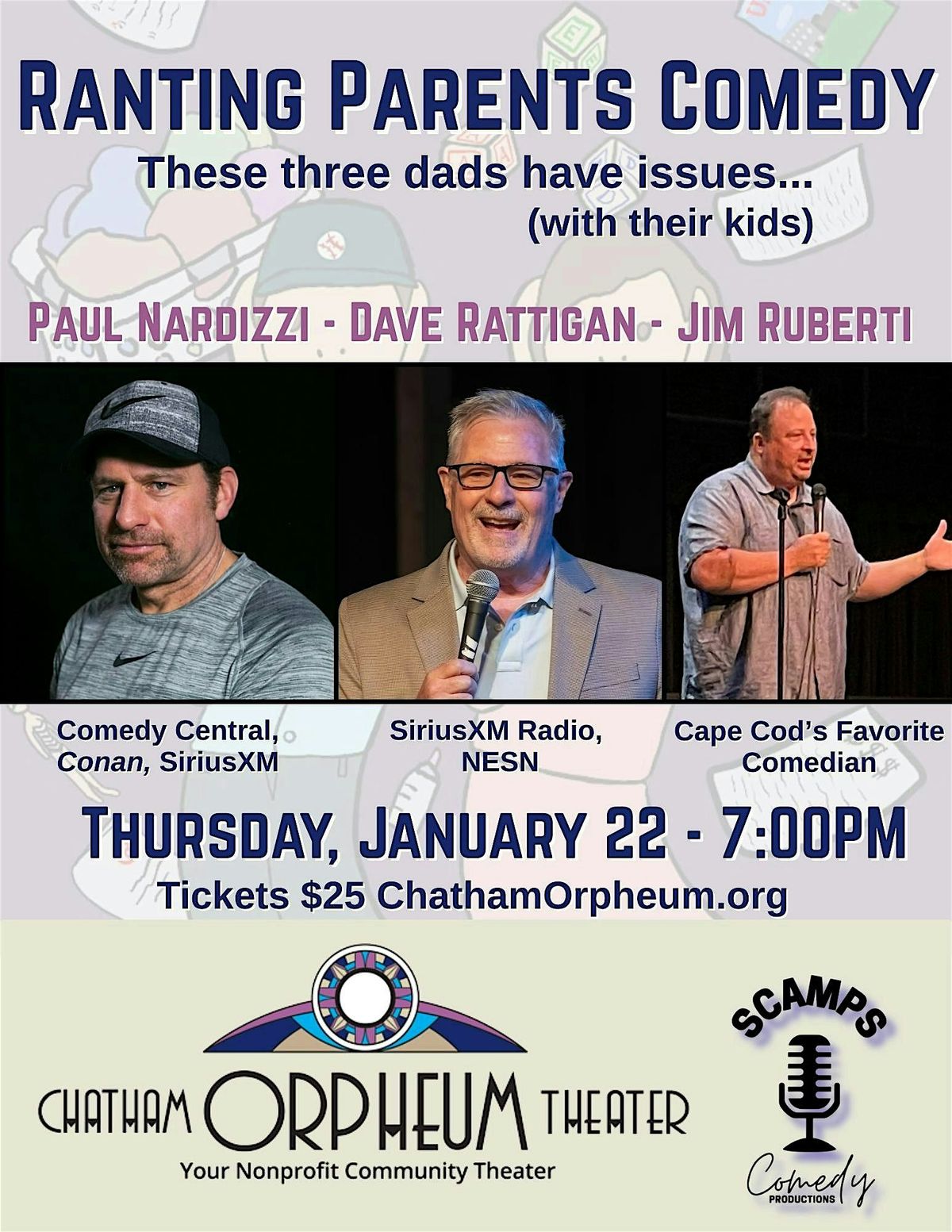 Ranting Parents Comedy Tour at the Chatham Orpheum
