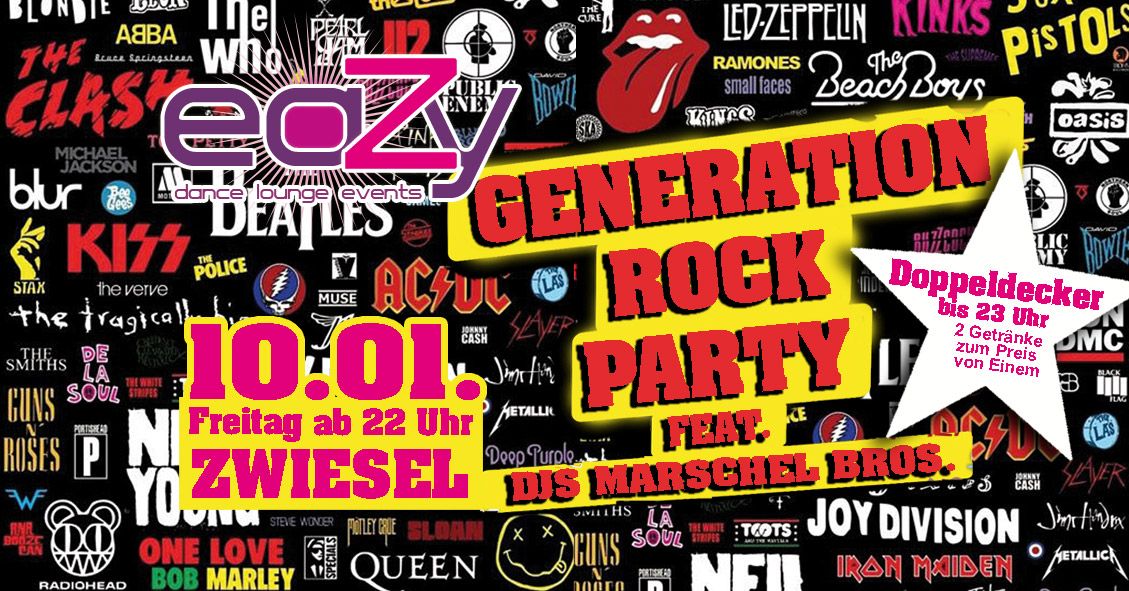 Generation Rock meets eaZy Zwiesel feat. DJs Marschel Bros.