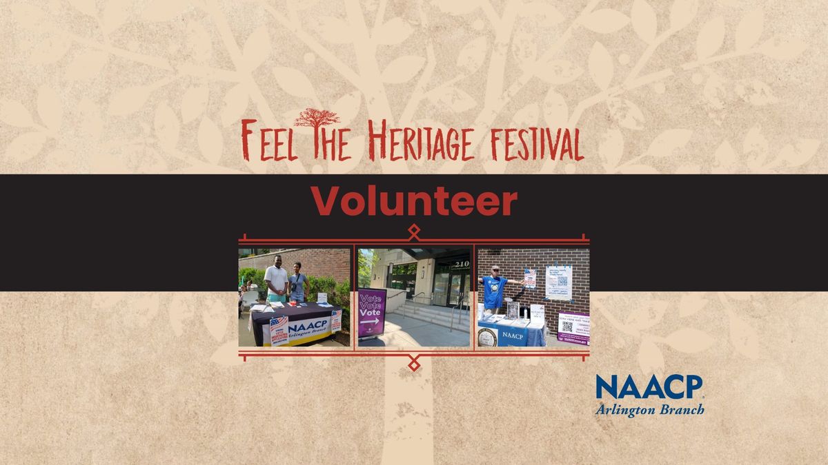 Volunteer - Feel the Heritage Festival