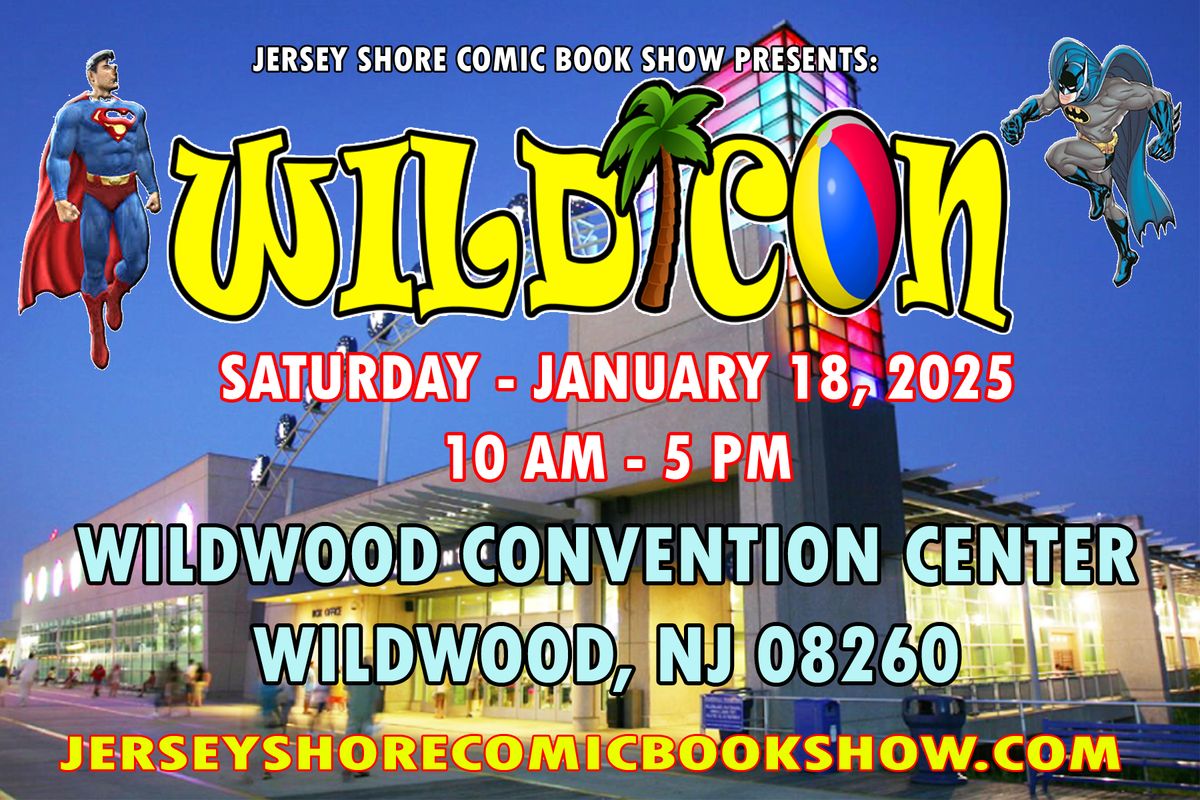 Wild Con Jersey Shore Comic Book Show