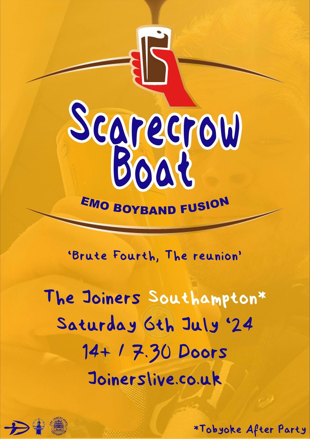 Scarecrow Boat at The Joiners, Southampton