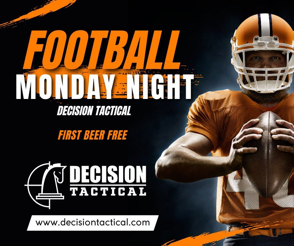 Monday Night Football at Decision Tactical in Sanford, FL 