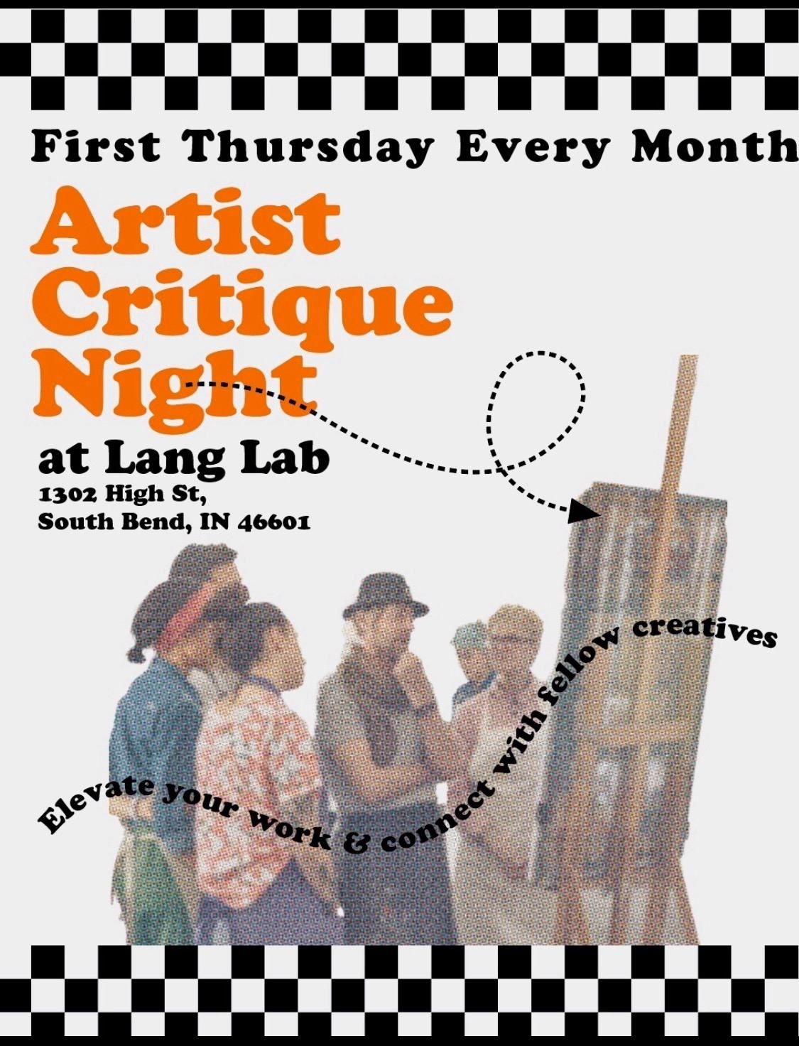 Artist Critique Night at LangLab