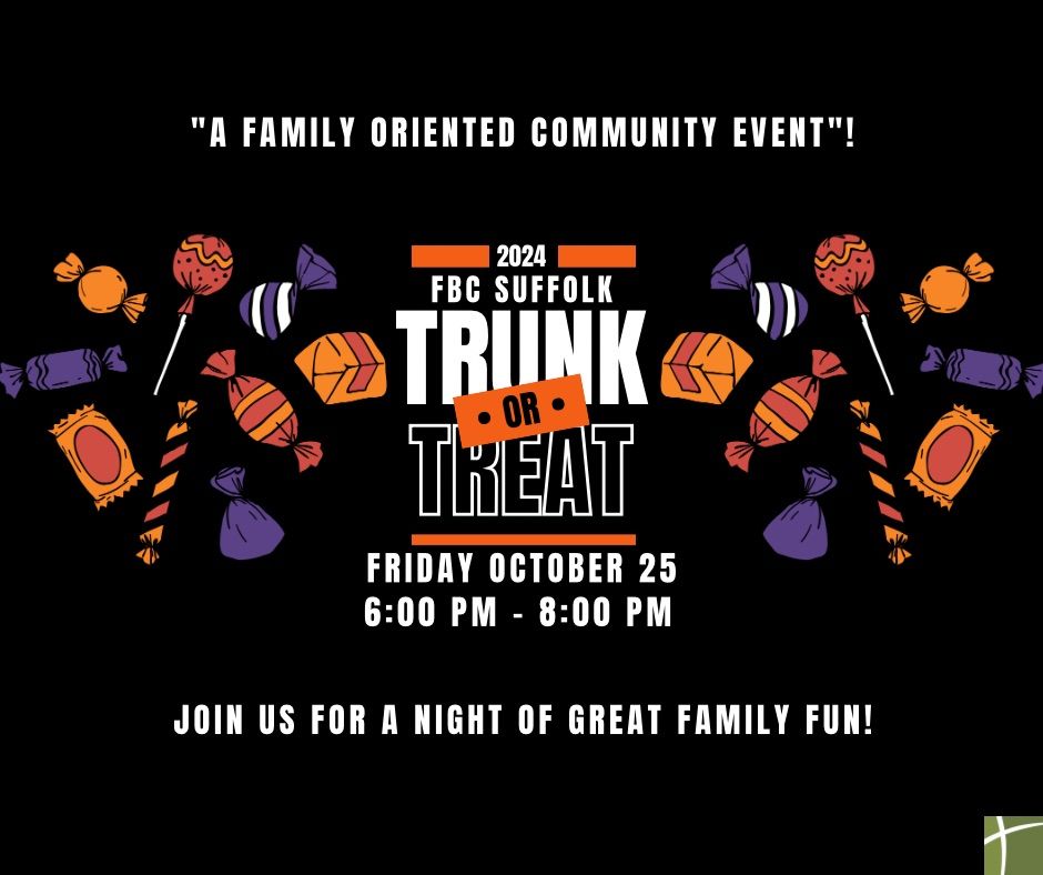 Trunk Or Treat 2024!