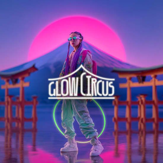 Glow Circus : un spectacle de cirque n\u00e9on aux influences japonaises