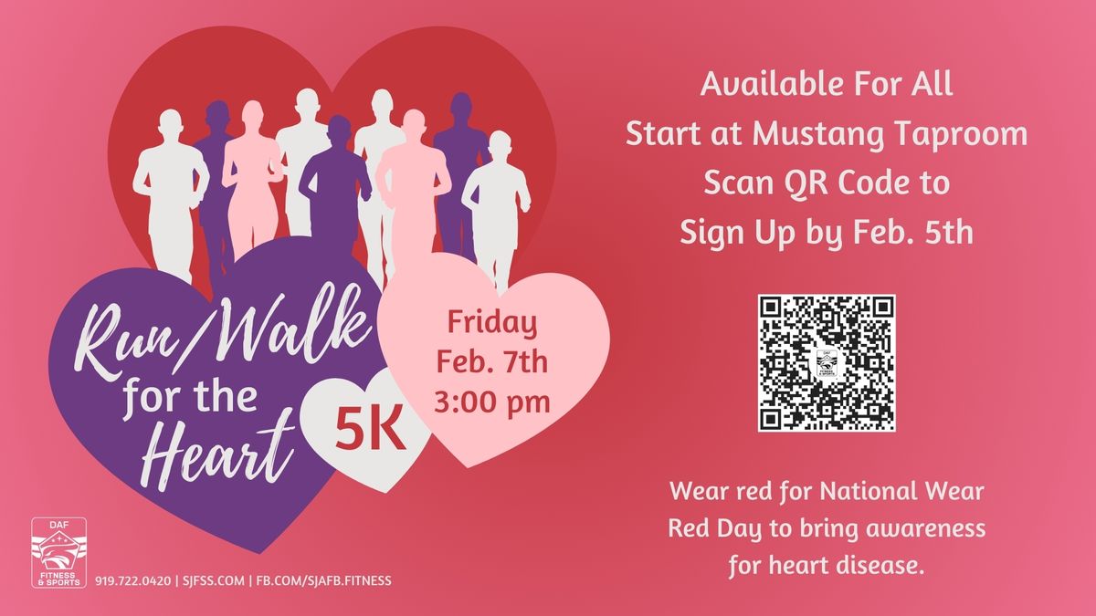 Run\/Walk for the Heart 5K (Base Access Only)