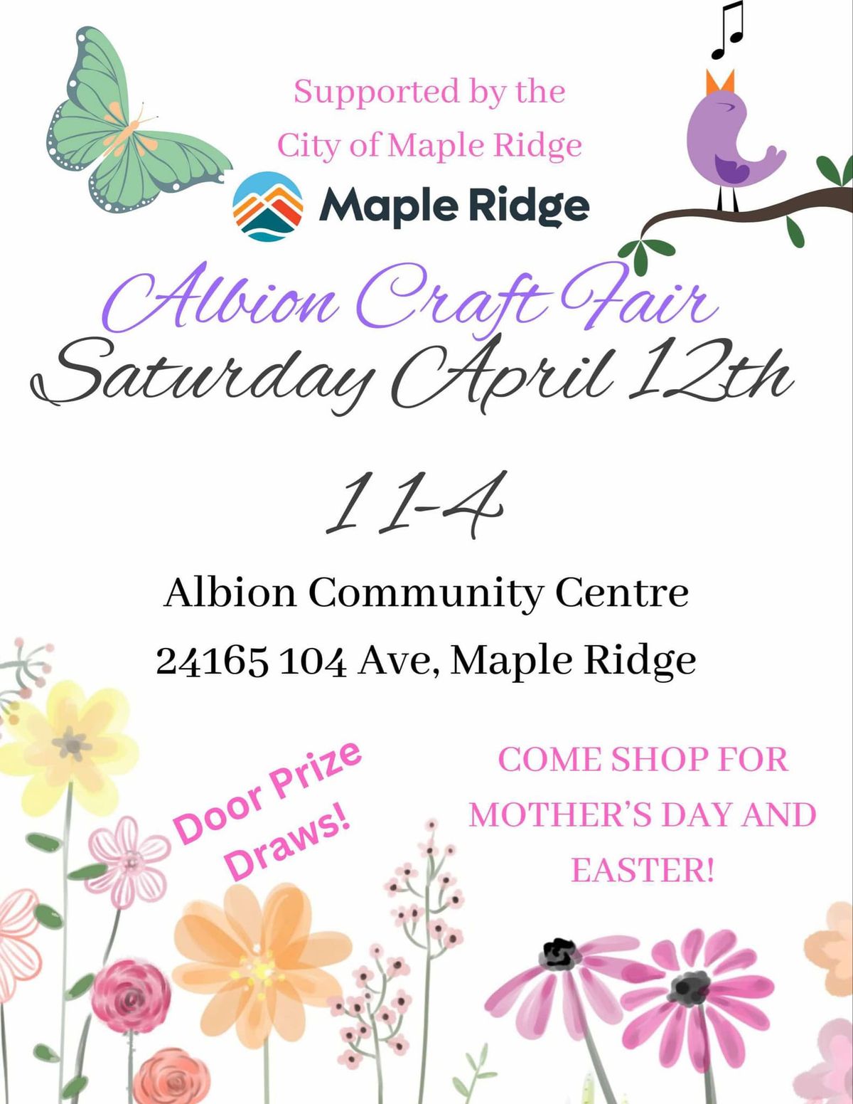 Albion Spring Craft Fair 