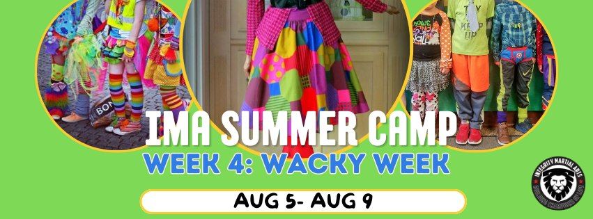 Summer Camp Week 4: Wacky Week