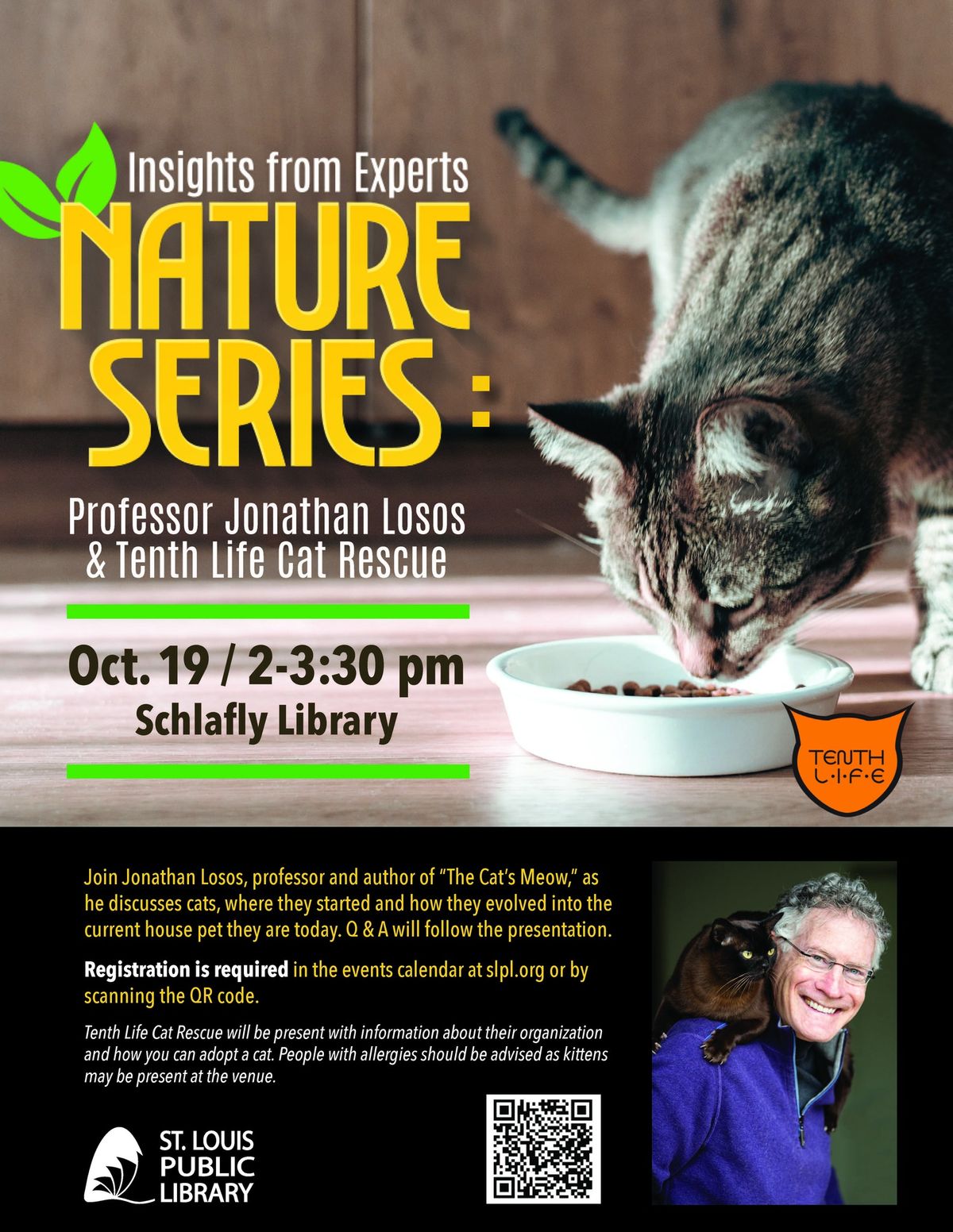 Insights from Experts Nature Series: Professor Jonathan Lasos & Tenth Life Cat Rescue