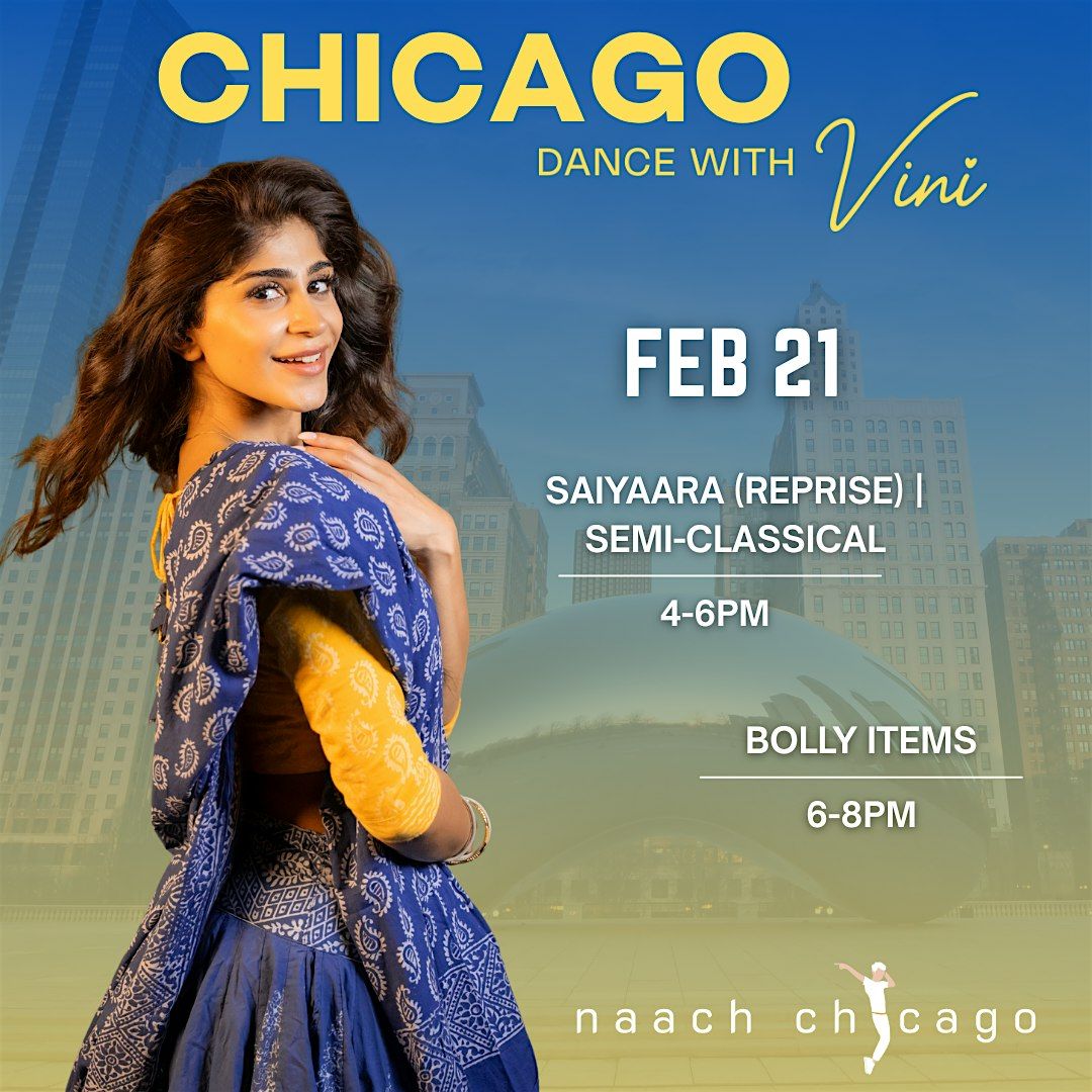 Vinita Hazari Bollyitems Dance workshop with Naachchicago