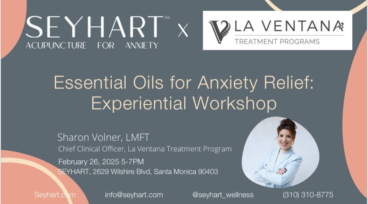 Essential Oils for Anxiety Relief: Experiential Workshop