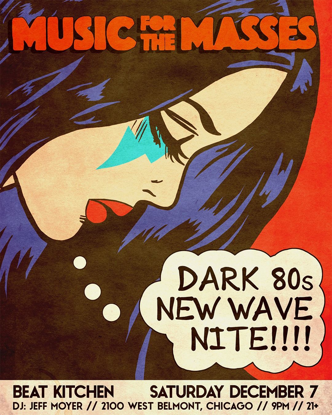 Music for the Masses: Dark 80's New Wave Nite at Beat Kitchen