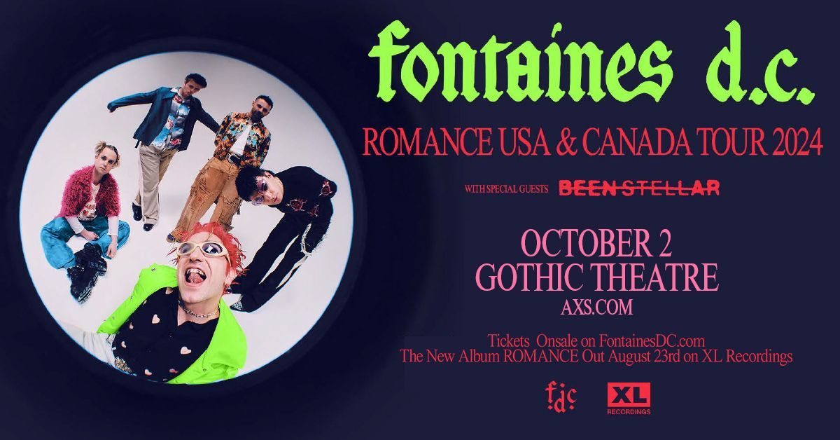 FONTAINES D.C. | OCTOBER 2, 2024 | ENGLEWOOD, CO | GOTHIC THEATRE