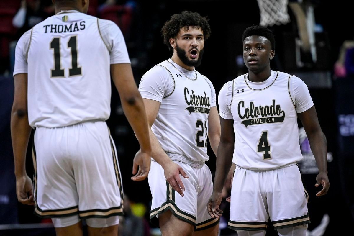 Colorado State Rams at Utah State Aggies Mens Basketball