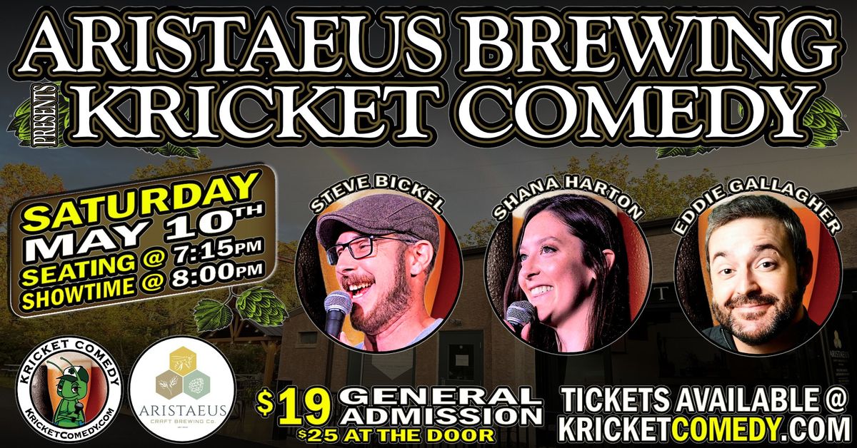 Aristaeus Brewing presents Kricket Comedy