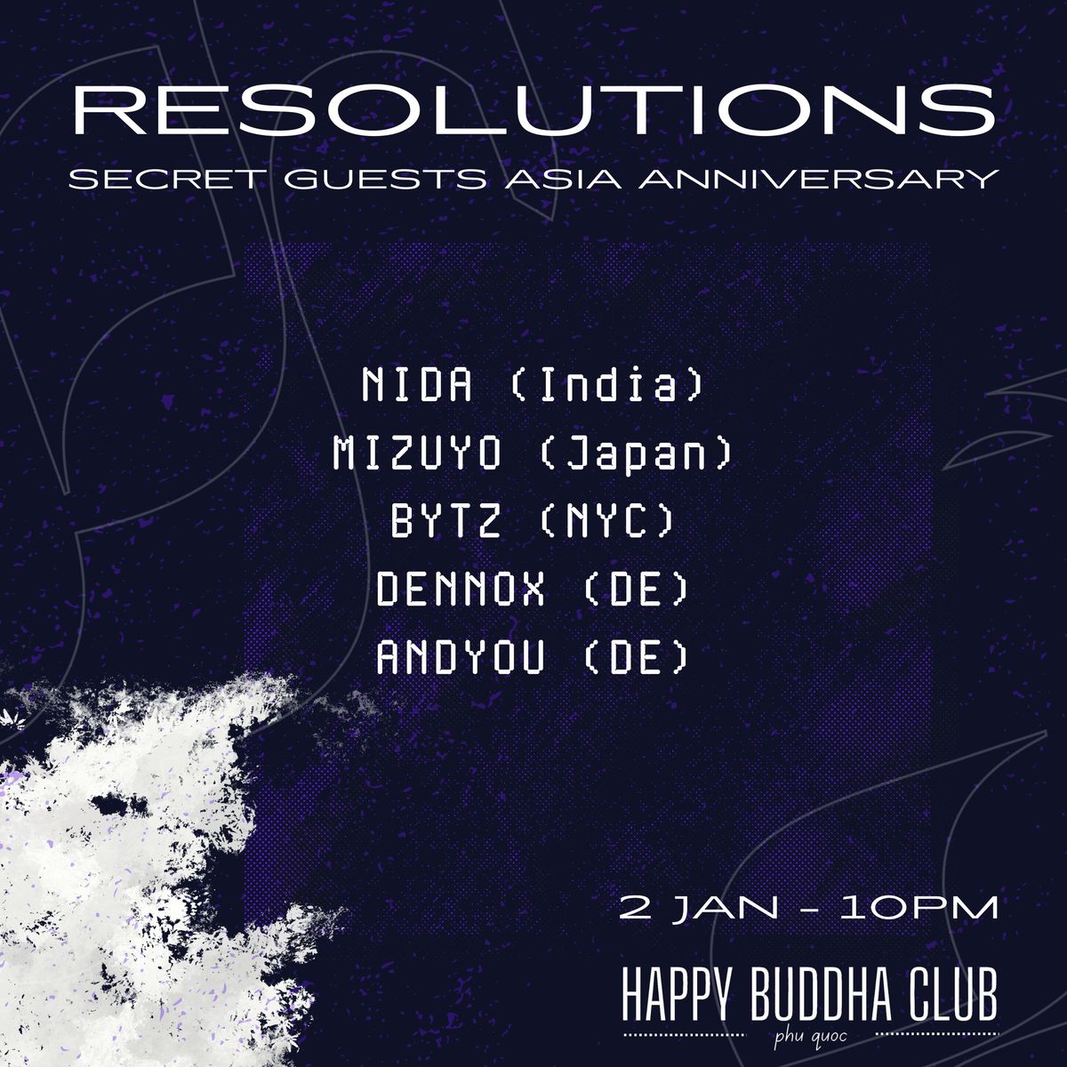 RESOLUTIONS PHU QUOC: Secret Guests Asia Anniversary