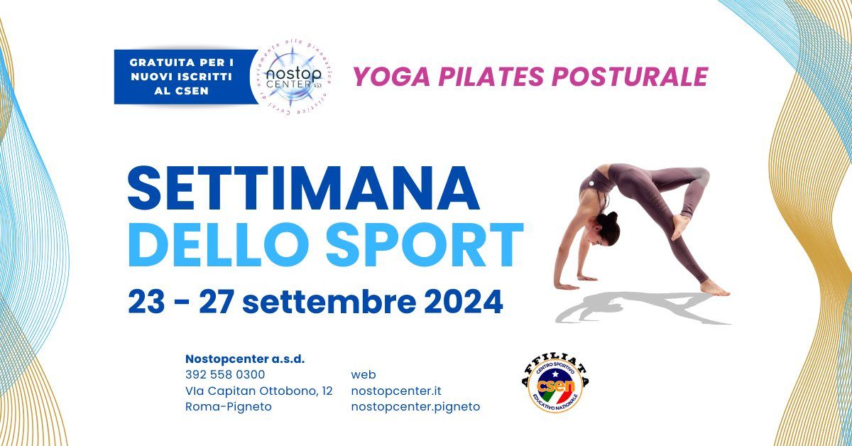 Settimana dello Sport per tutti