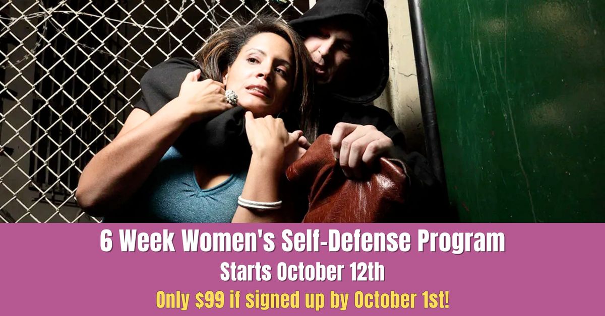 6 Week Women's Self-Defense Program