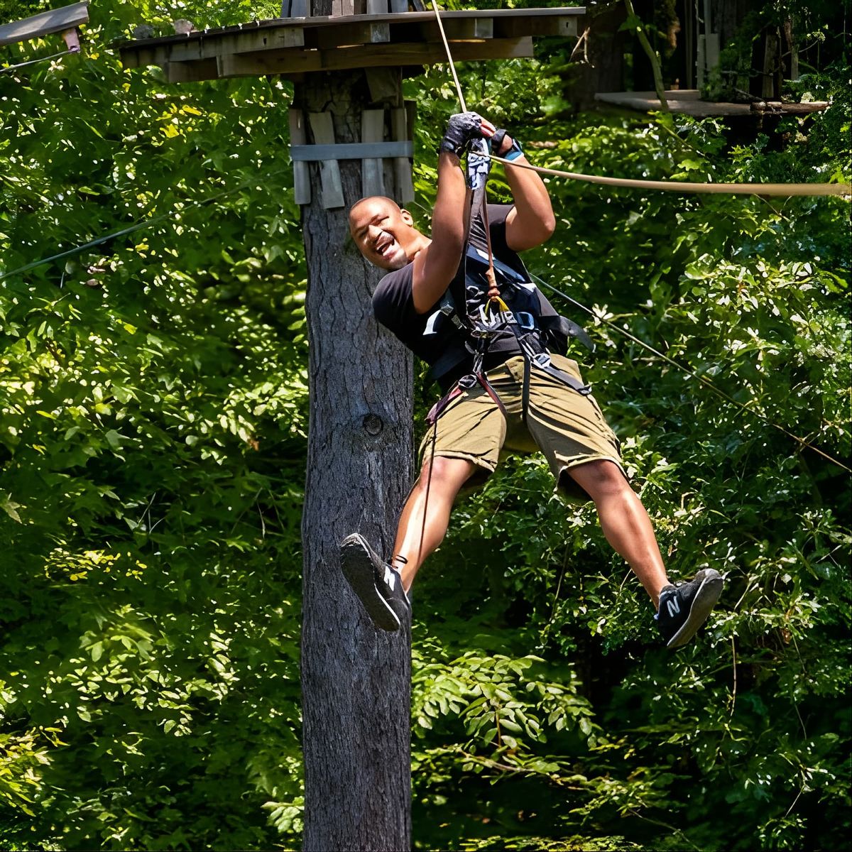 Adventure Park Ziplining and Climbing in Nashville 