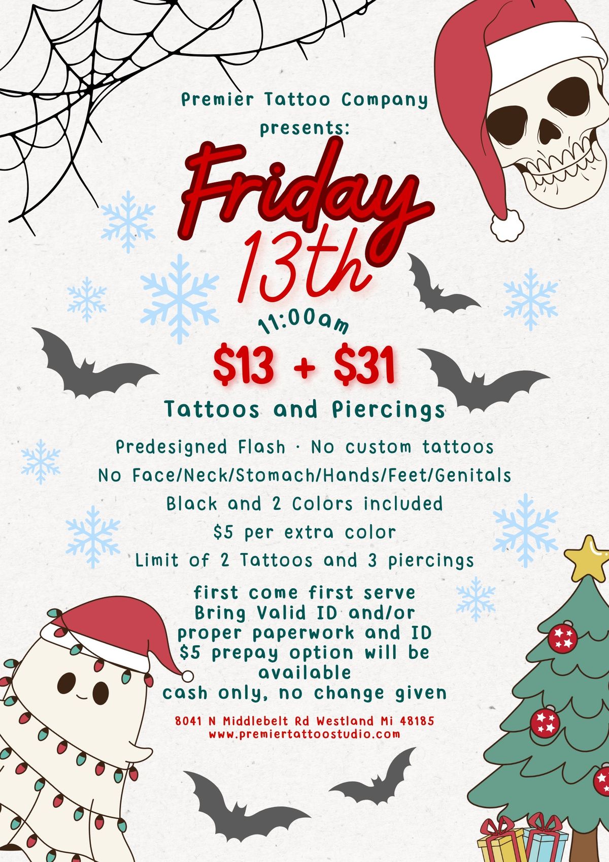 Friday 13th in December