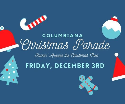 Columbiana christmas 2022 parade