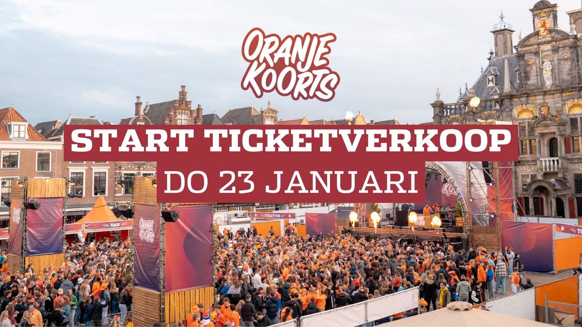 Oranjekoorts Koningsnacht Festival 2025