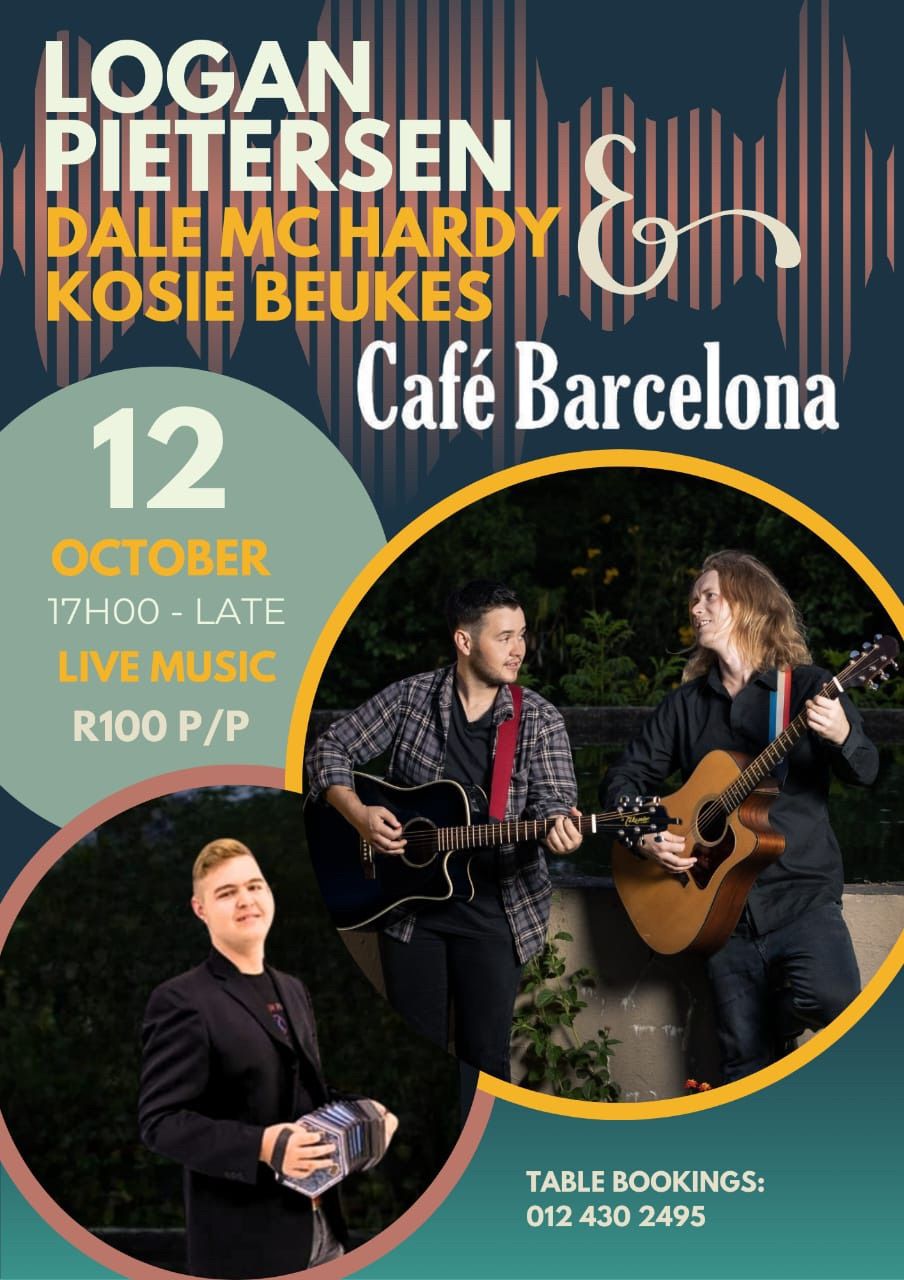 Logan Pietersen & Dale McHardy & Kosie Beukes Live @ Caf\u00e9 Barcelona