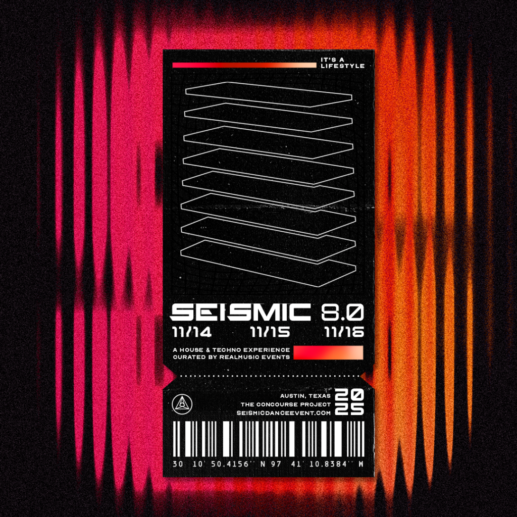 Seismic Dance Event - 3 Day Pass at The Concourse Project