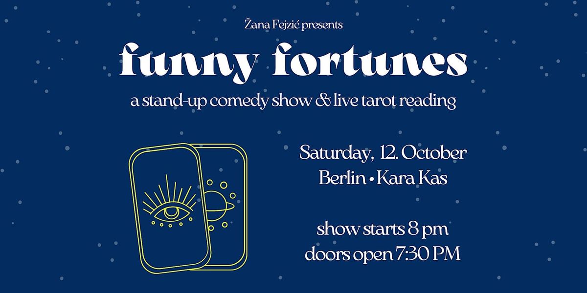 Funny Fortunes: A Stand-Up Comedy Show & Live Tarot Reading (Berlin)