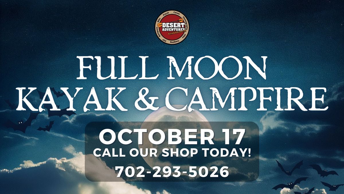 Full Moon Kayak & Campfire Tour