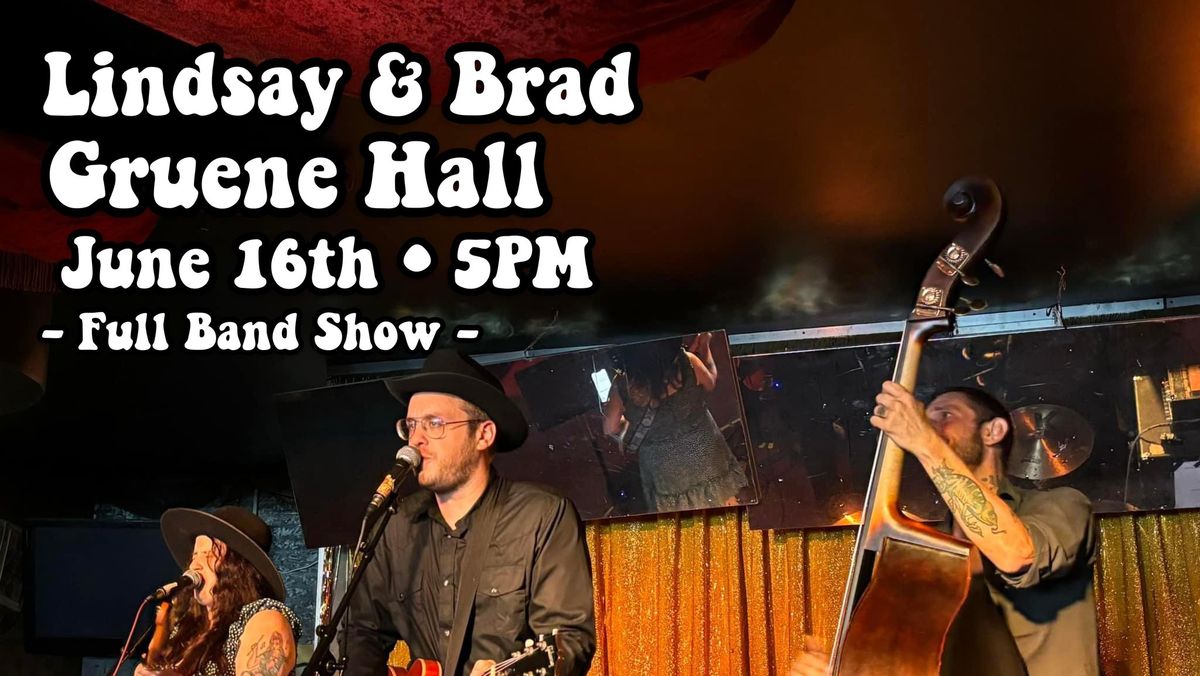 Lindsay & Brad (Full Band) At Gruene Hall