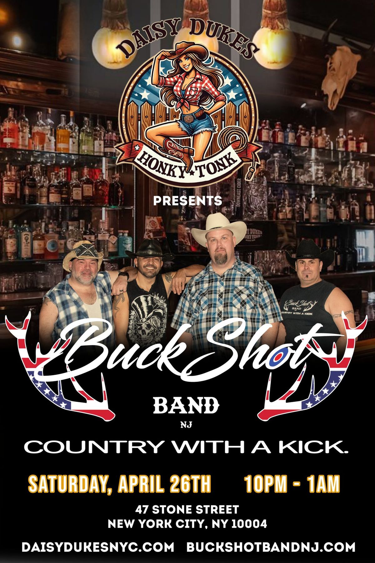 Buckshot Band @ Daisy Dukes Honkytonk NYC