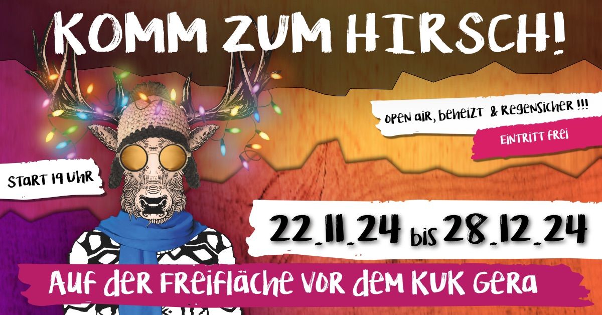 \u2728 Deine Hirschbar 22.11.-28.12.24 \u2728