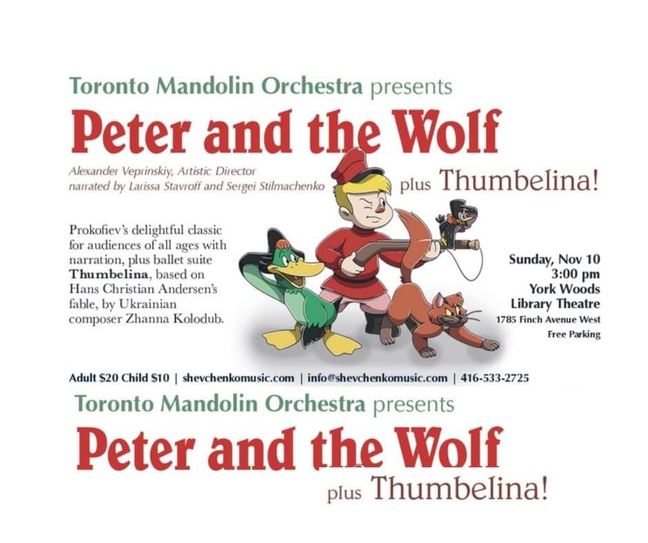 Peter and the Wolf plus Thumbelina