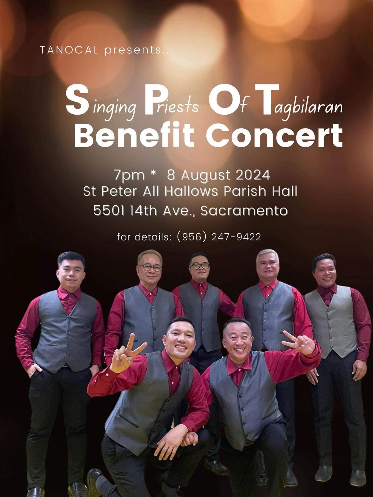 TANOCAL presents S inging Singing Priests Of OfTag Tagbilaran Benefit Concert