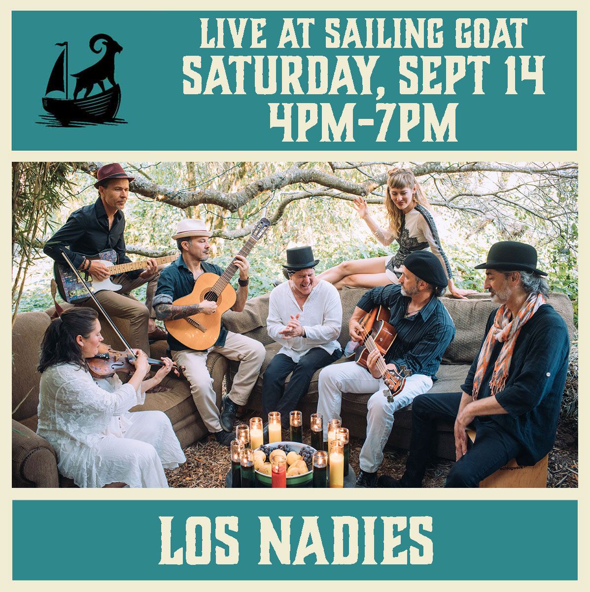 Los Nadies - Live at Sailing Goat