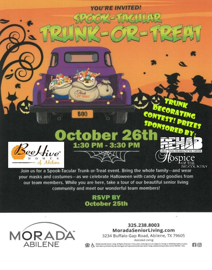 Spook-Tacular Trunk or Treat