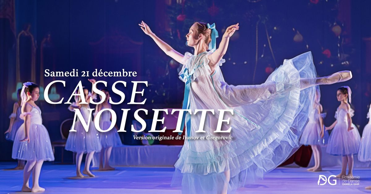 Spectacle Casse-Noisette par les \u00e9l\u00e8ves de l'Acad\u00e9mie de danse Daniela Gihr