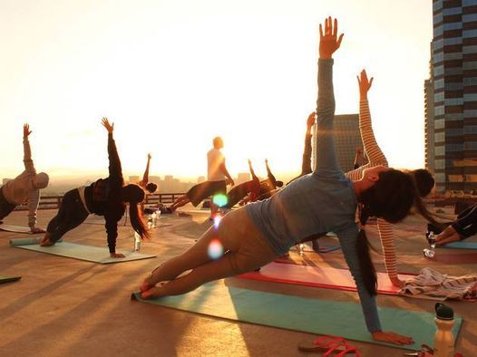 Southpark Outdoor Rooftop Yoga at Cordial