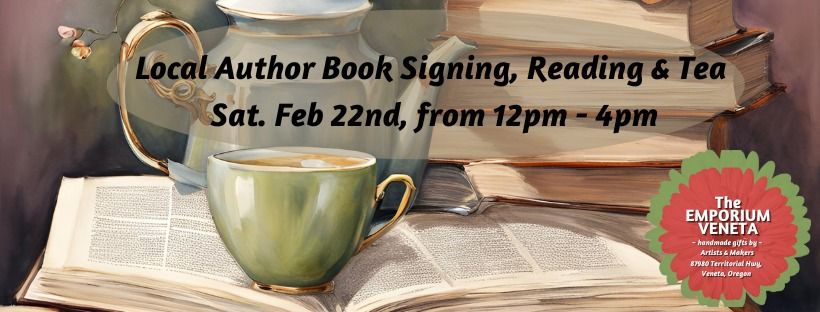 Local Author Book Signing & Reading at The Emporium, Veneta