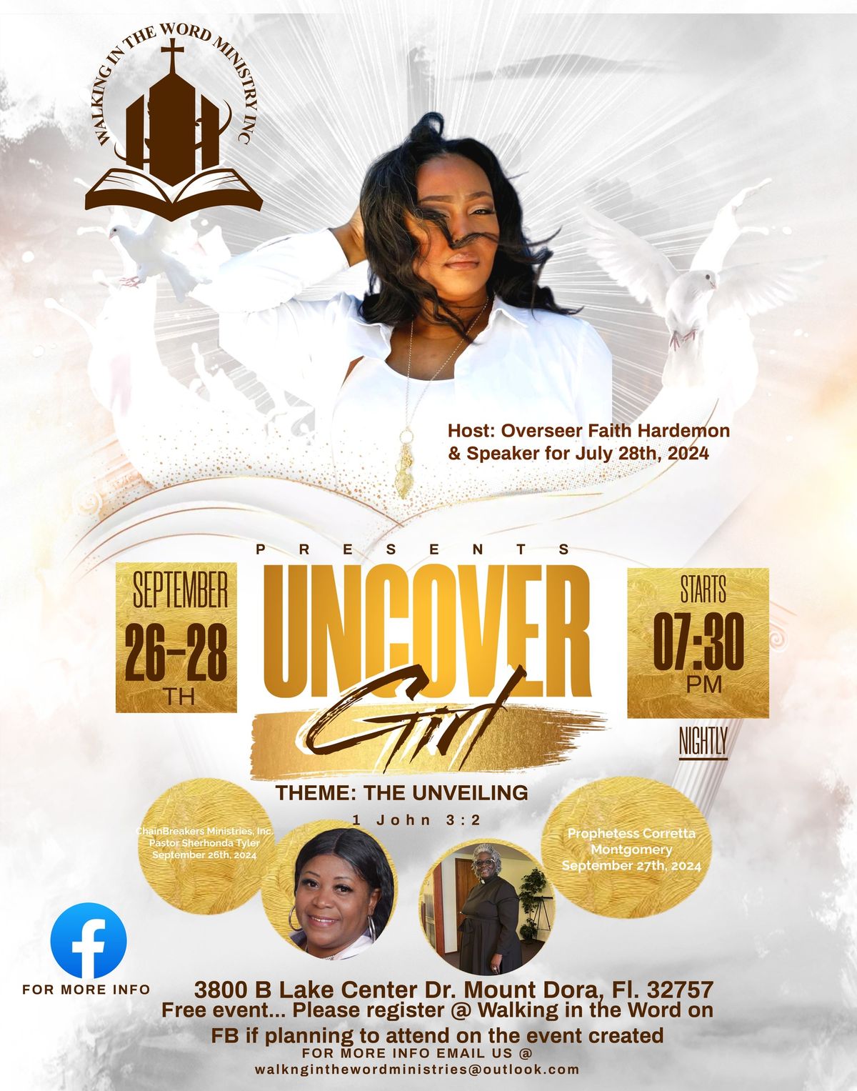 Uncover Girl Women's Revival