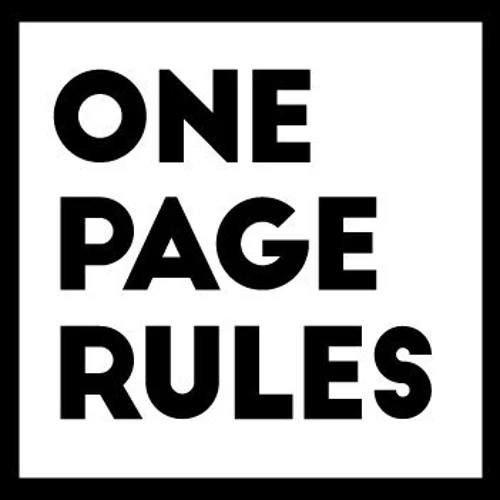 One page rules - The Tiberon Gambit 