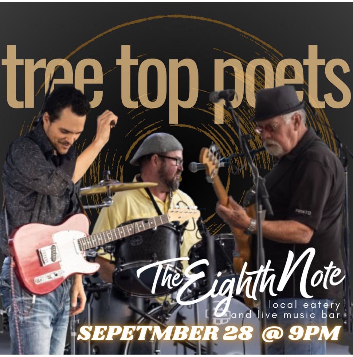 Tree Top Poets at The Eighth Note in Milton